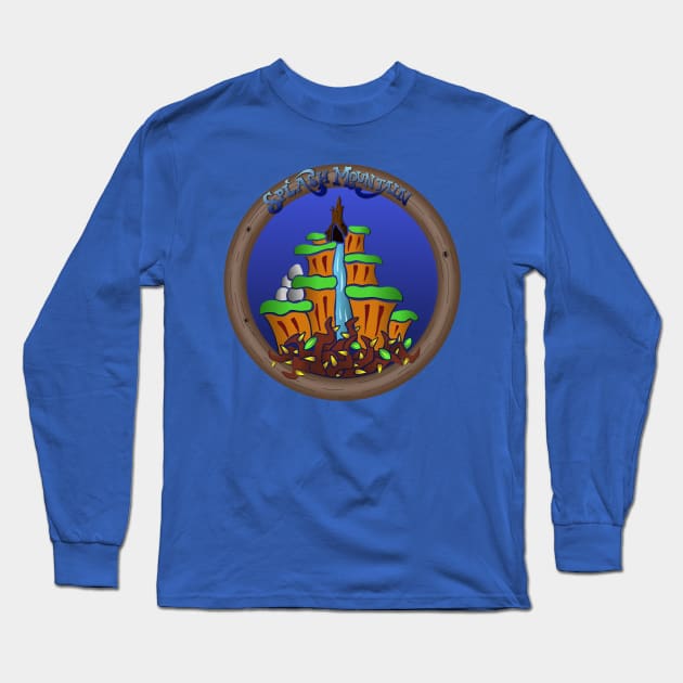 Splash Mountain Long Sleeve T-Shirt by Gartdog